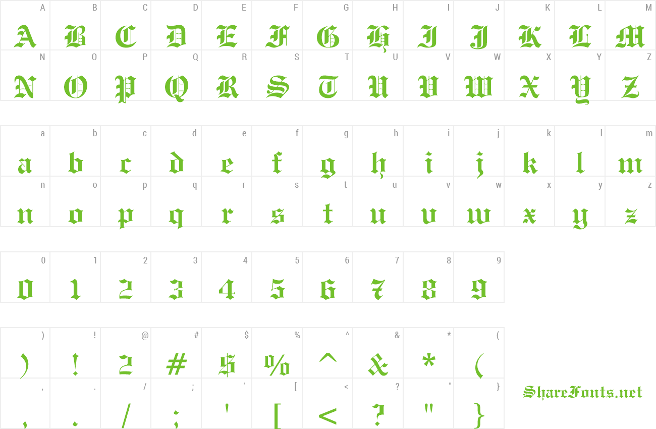 Font UVN Co Dien preview